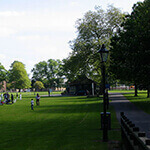 hoglands park, one of southamptons central parks, where you can walk your dog in southampton